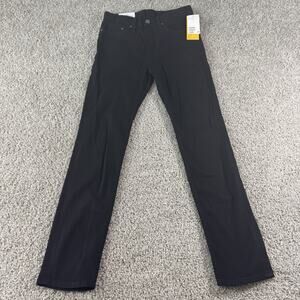 H&M Slim Fit Coupe Etroite Black Mens Pants Jeans NWT 27/30